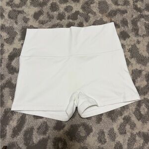 Garage Women's High-Waisted White Shorts
